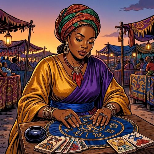 deesse_diseuse_de_bonne_fortune_africaine_colors_bande_dessi